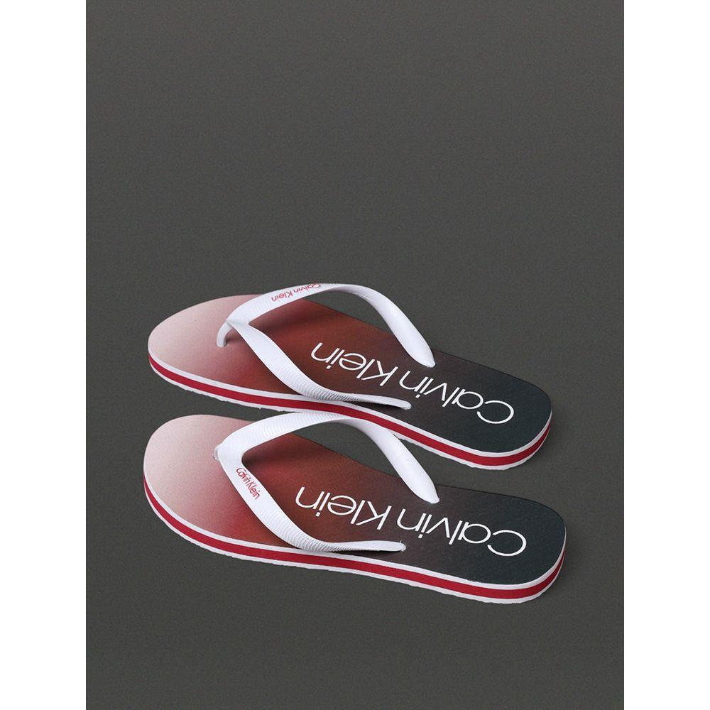 Chinelo Masculino Degradê Calvin Klein Swimwear - Vermelho Escuro - 3