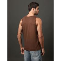 Regata Masculina Logo Calvin Klein Jeans - Marrom - 2