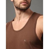 Regata Masculina Logo Calvin Klein Jeans - Marrom