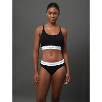 Top Nadador Feminino Modal Modern Calvin Klein Underwear - Preto - 1