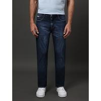 Calça Jeans Masculina Straight 5 Pockets Calvin Klein - Azul Médio - 1