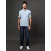 Calça Jeans Masculina Straight 5 Pockets Calvin Klein - Azul Médio - 3