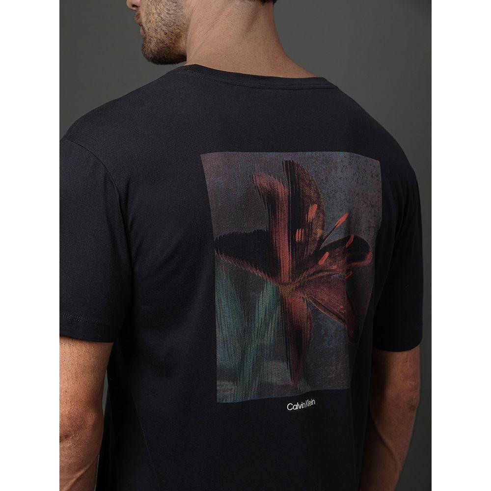Camiseta Masculina Lily Calvin Klein - Preto - 4