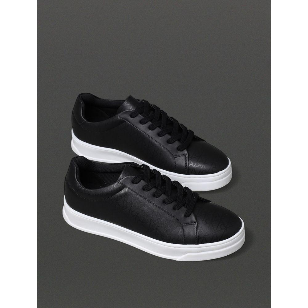 Tênis Masculino Estampa Full Calvin Klein - Preto - 2