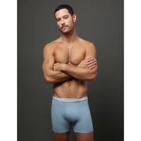 Cueca Boxer Modal Tonal Calvin Klein Underwear - Azul Claro - 5