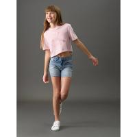 Camiseta Menina Foil Calvin Klein Jeans - Rosa Claro - 5