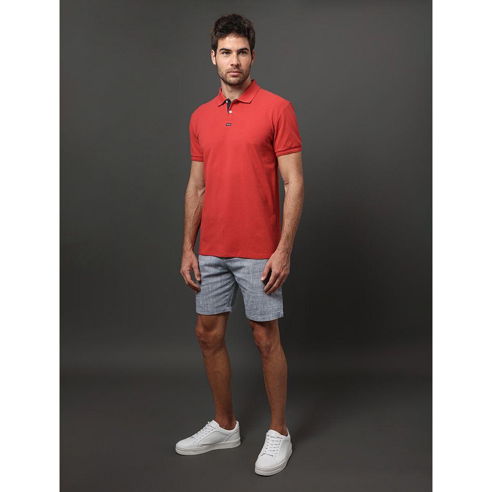 Polo Masculina Premium Calvin Klein - Vermelho - 1