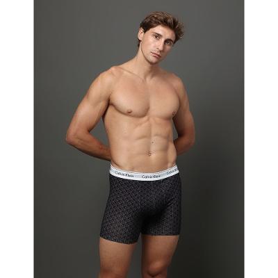 Cueca Boxer Estampada Modern Cotton Calvin Klein Underwear - Preto