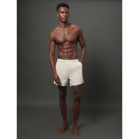 Shorts D'Água Masculino Logo Lateral Calvin Klein Swimwear - Caqui Claro - 3