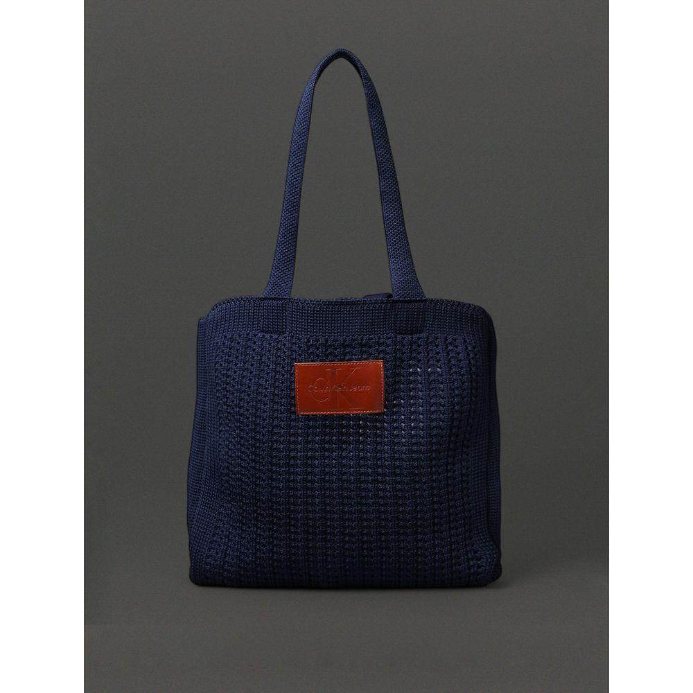 Shopping Bag Feminino Knitting Calvin Klein Jeans - Marinho - 1