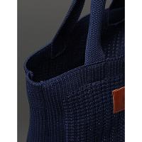 Shopping Bag Feminino Knitting Calvin Klein Jeans - Marinho - 3