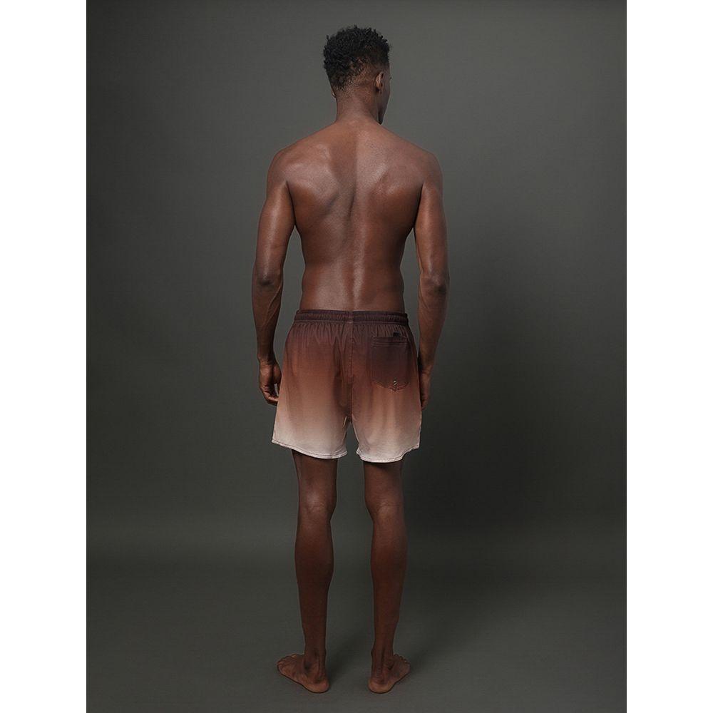 Shorts D'Água Masculino Degradê Calvin Klein Swimwear - Havana - 2