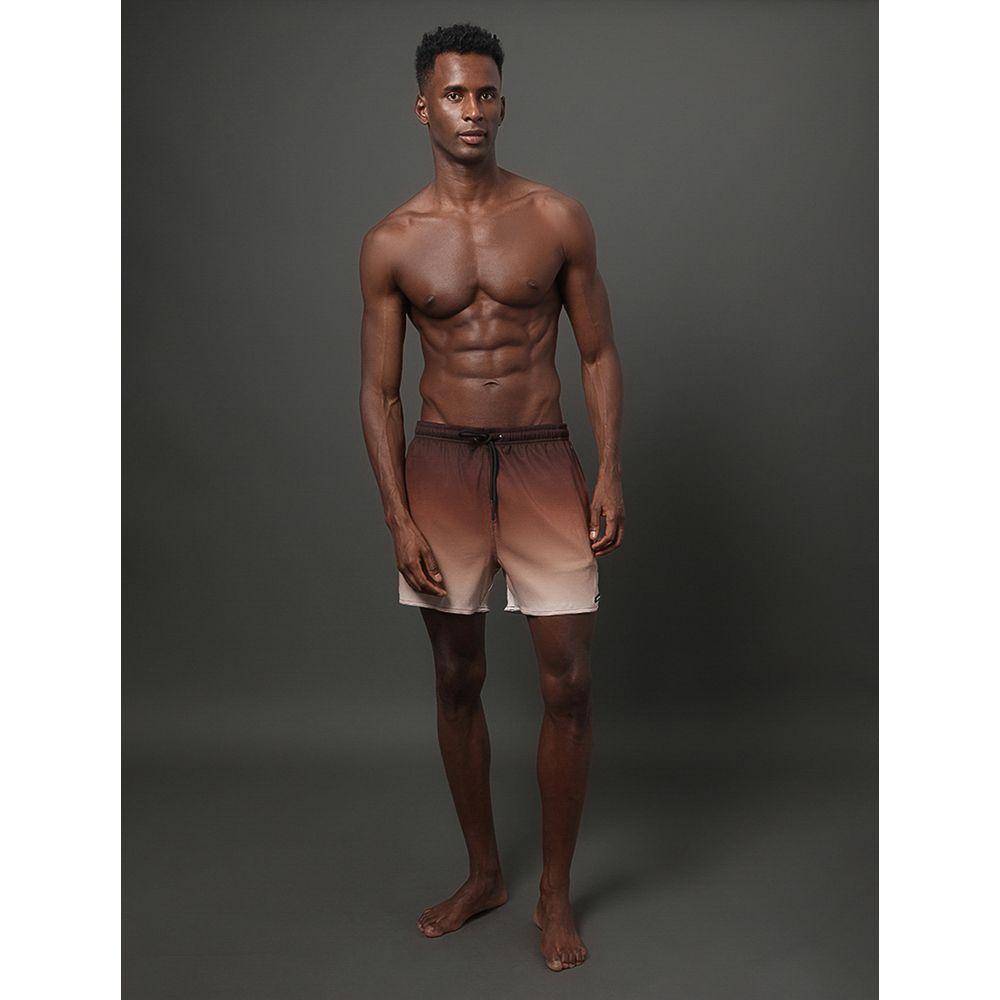 Shorts D'Água Masculino Degradê Calvin Klein Swimwear - Havana - 3
