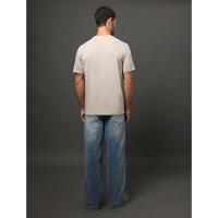 Camiseta Masculina Logo Calvin Klein Jeans - Caqui Claro - 2