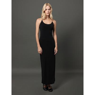 Vestido Feminino Malha Jersey Calvin Klein Jeans - Preto
