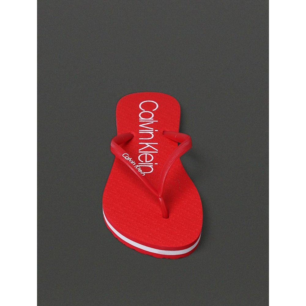 Chinelo Feminino Calvin Klein Swimwear - Vermelho - 4