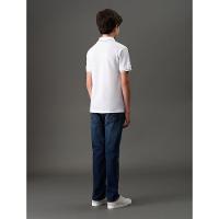 Polo Menino Etiqueta Manga Calvin Klein Jeans - Branco - 2
