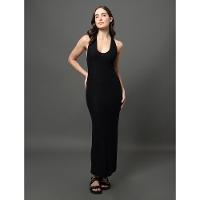 Vestido Feminino Ribana Nadador Calvin Klein Jeans - Preto - 1