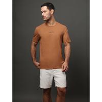 Camiseta Masculina Logo Calvin Klein Jeans - Havana - 5