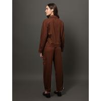 Jaqueta Feminina Meia Argola Calvin Klein Jeans - Marrom - 2