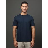 Camiseta Masculina Patch Manga Calvin Klein Jeans - Marinho - 1