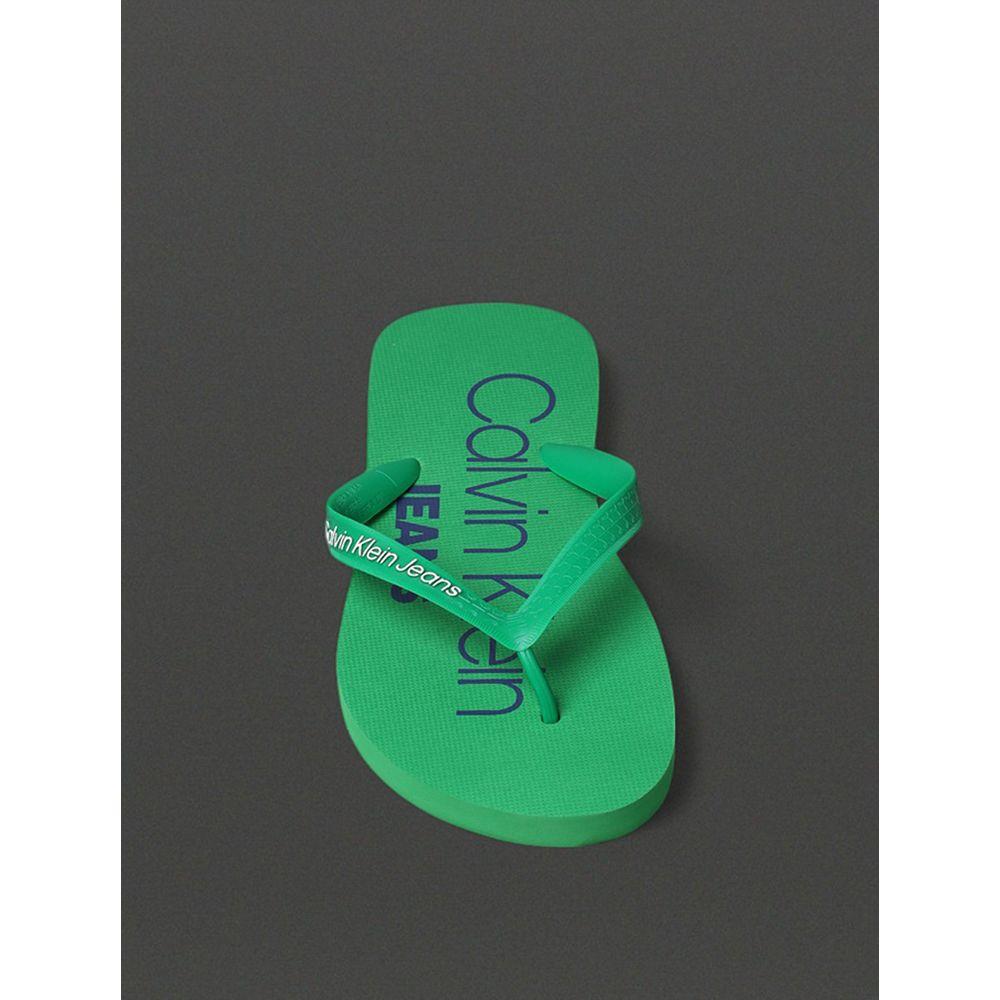 Chinelo Masculino Calvin Klein Jeans - Verde Médio - 4