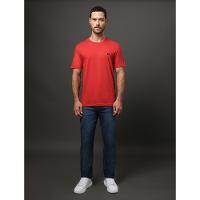 Camiseta Masculina Patch Calvin Klein Jeans - Vermelho - 3