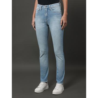 Calça Jeans Feminina Slim 5 Pockets Calvin Klein Jeans - Azul Claro
