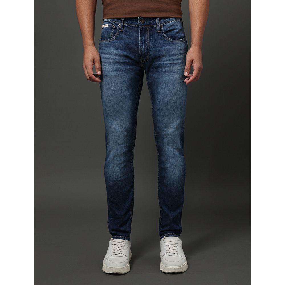 Calça Jeans Masculina Super Skinny Stretch Calvin Klein Jeans - Marinho - 1