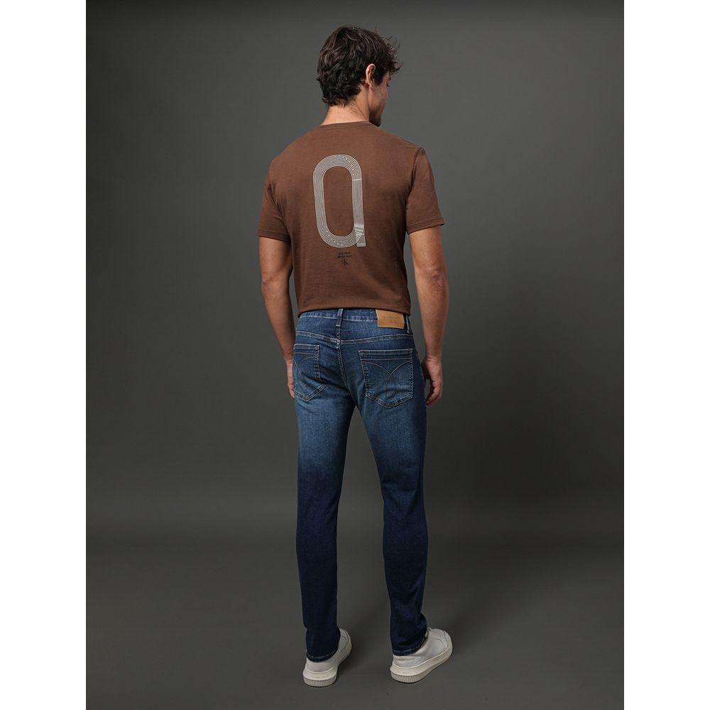 Calça Jeans Masculina Super Skinny Stretch Calvin Klein Jeans - Marinho - 2