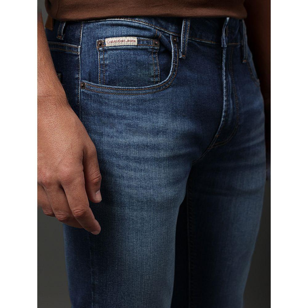 Calça Jeans Masculina Super Skinny Stretch Calvin Klein Jeans - Marinho - 4