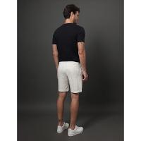 Bermuda Masculina Linho Flamê Calvin Klein - Off White - 2