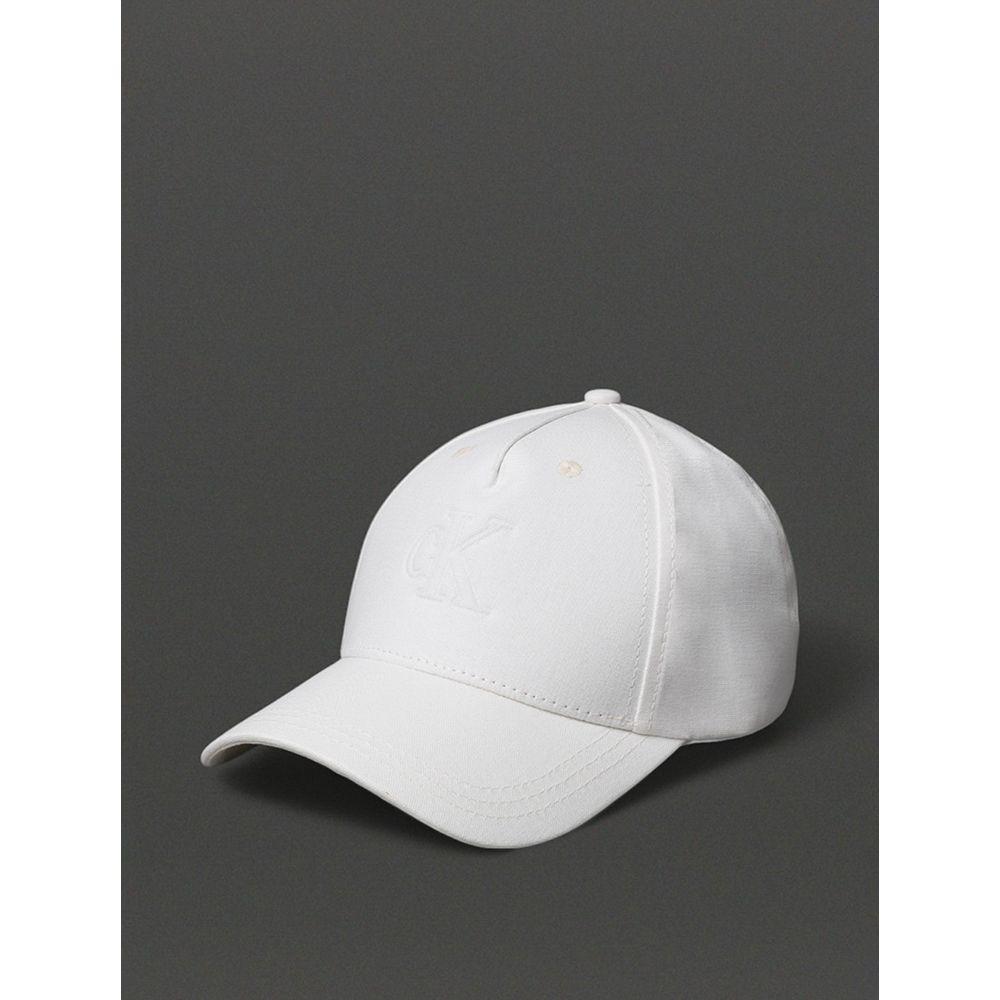 Boné Feminino 5 Gomos Embossed Calvin Klein Jeans - Off White - 1