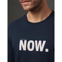 Camiseta Masculina Now Calvin Klein Jeans - Marinho