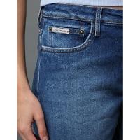 Calça Jeans Feminina Cropped Wide Leg Calvin Klein Jeans - Marinho