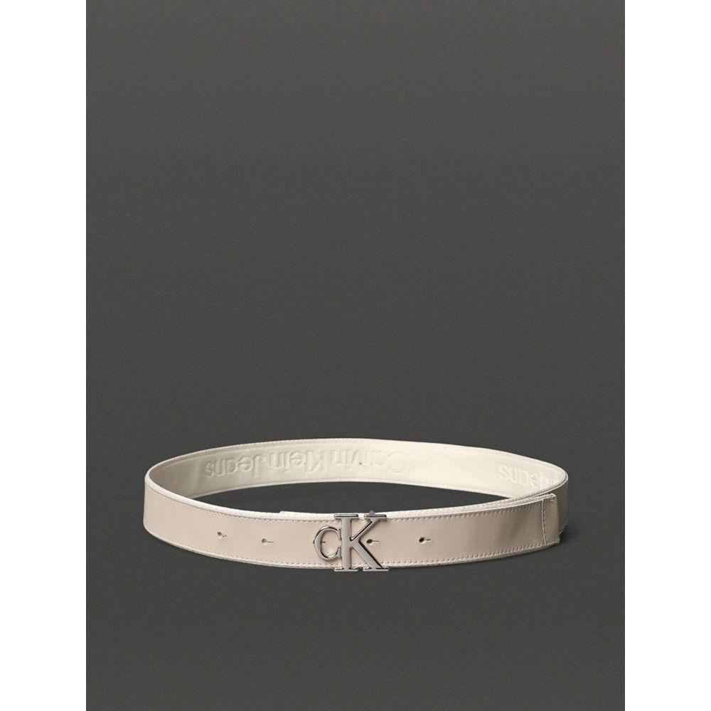 Cinto Feminino Double Face Calvin Klein Jeans - Off White - 3