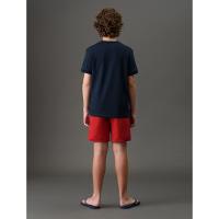 Camiseta Menino Malhão Com Punhos Calvin Klein Jeans - Marinho - 2