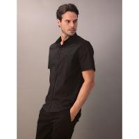 Camisa Mc Algodão Com Elastano - Preto - 2