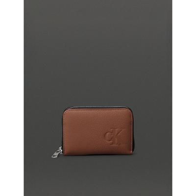 Carteira Feminina Pequena Queima Calvin Klein Jeans - Havana
