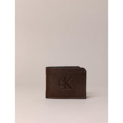 Carteira Calvin Klein Jeans Queima Ck - Cafe