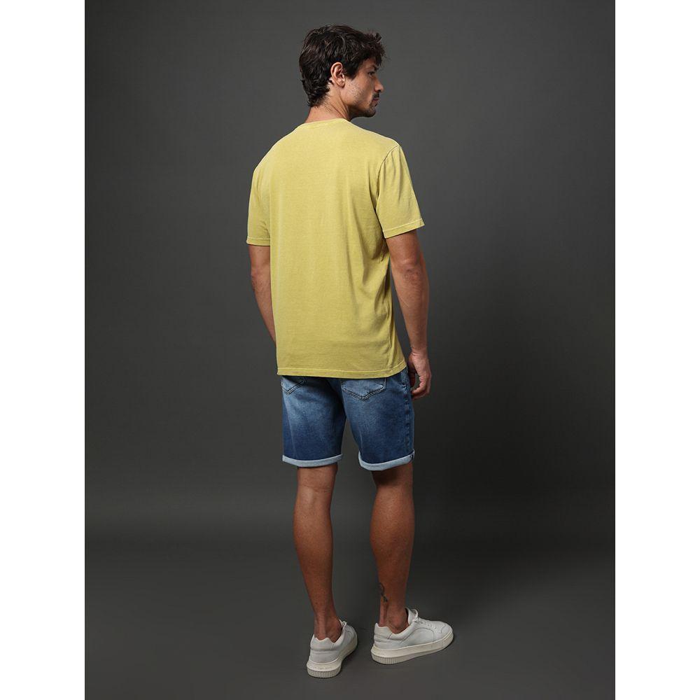 Camiseta Masculina Monogram Pigmento Calvin Klein Jeans - Verde Pistache - 2