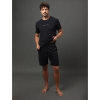 Bermuda Masculina Bolsos Suedine Calvin Klein Underwear - Preto - 5
