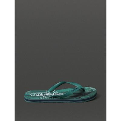 Chinelo Masculino Montera Tropic Calvin Klein Swimwear - Verde