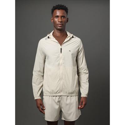 Jaqueta Masculina Corta Vento Calvin Klein Jeans - Caqui Claro