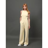 Regata Feminina Logo Bordado Calvin Klein - Amarelo Manteiga - 3