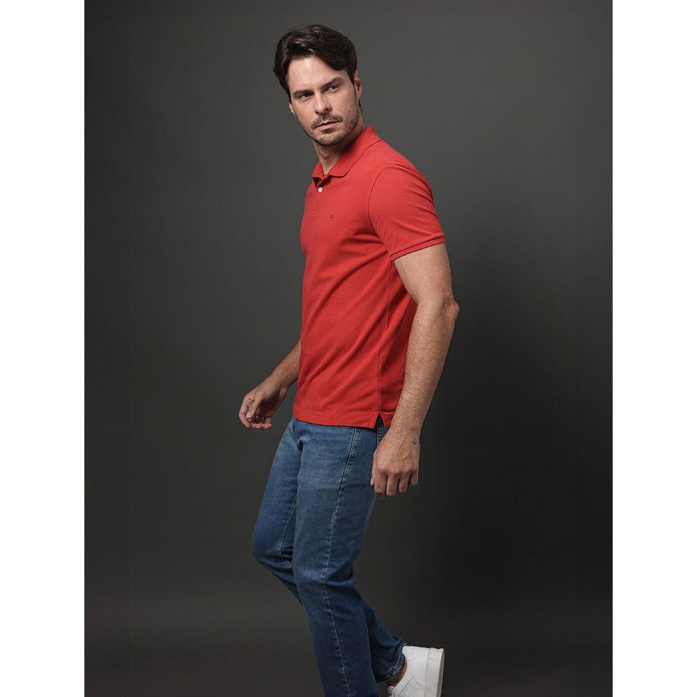 Calça Jeans Masculina Slim Moletom Calvin Klein - Azul Médio - 5