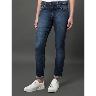 Calça Jeans Feminina New Skinny 5 Pockets Calvin Klein Jeans - Marinho