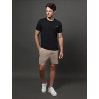 Bermuda Masculina Moletom Jogger Calvin Klein - Caqui Medio - 3