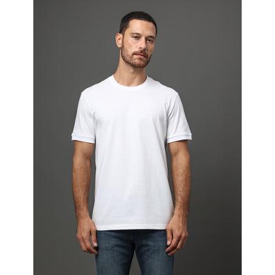 Camiseta Masculina Malhão Com Punhos Calvin Klein Jeans - Branco