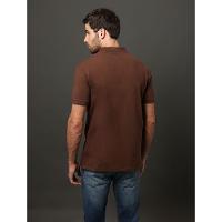 Polo Masculina Premium Calvin Klein Jeans - Marrom - 2